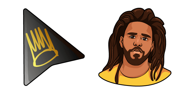 J. Cole and Crown Logocustom cursor pack