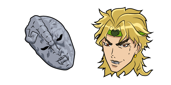 JoJo's Bizarre Adventure Dio Brando and Stone Maskcustom cursor pack