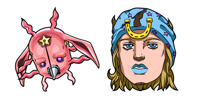 JoJo's Bizarre Adventure Johnny Joestar and Tuskcustom cursor pack