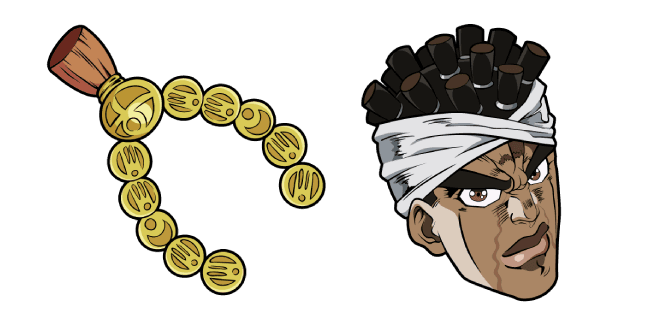 JoJo's Bizarre Adventure Muhammad Avdolcustom cursor pack