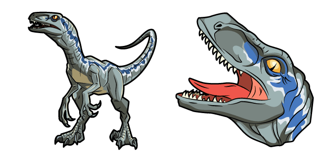 Jurassic World Bluecustom cursor pack