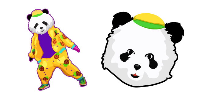 Just Dance Pandacustom cursor pack