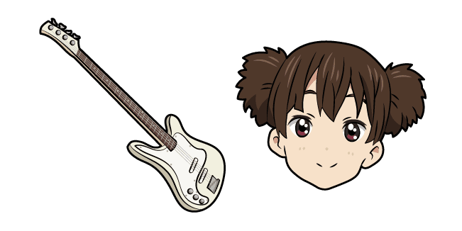 K-ON! Jun Suzuki and Guitarcustom cursor pack