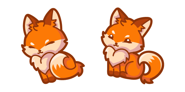 Kawaii Foxcustom cursor pack