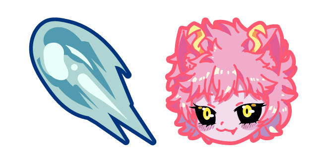 Kawaii My Hero Academia Mina Pinky Ashidocustom cursor pack