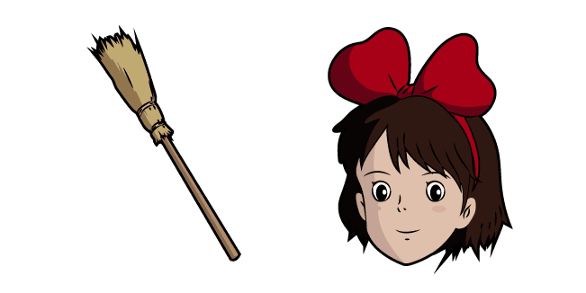 Kiki's Delivery Service Kiki and Broomstickcustom cursor pack