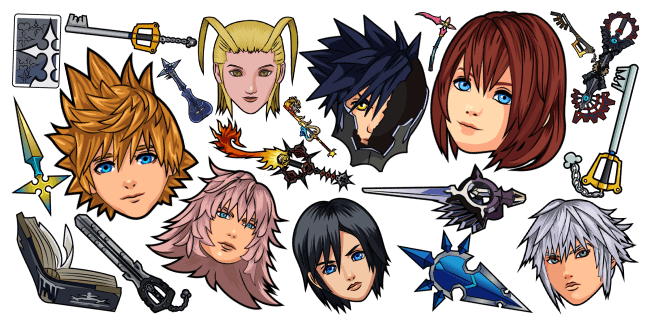 Kingdom Hearts cursor collection