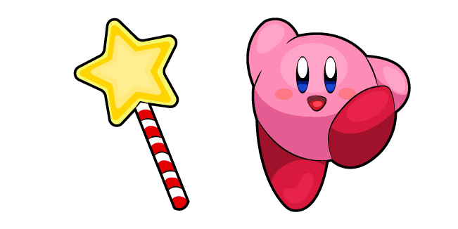 Kirby Star Rodcustom cursor pack