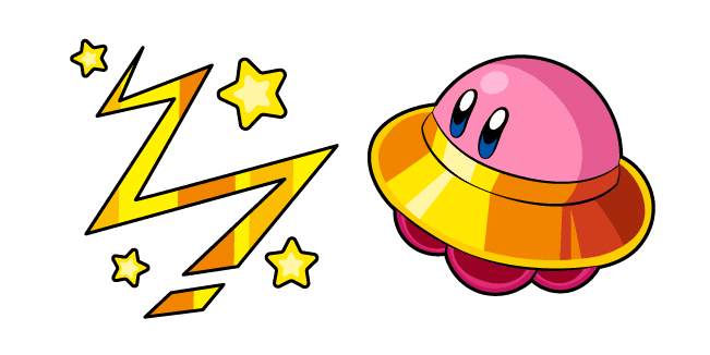 Kirby UFO Kirbycustom cursor pack