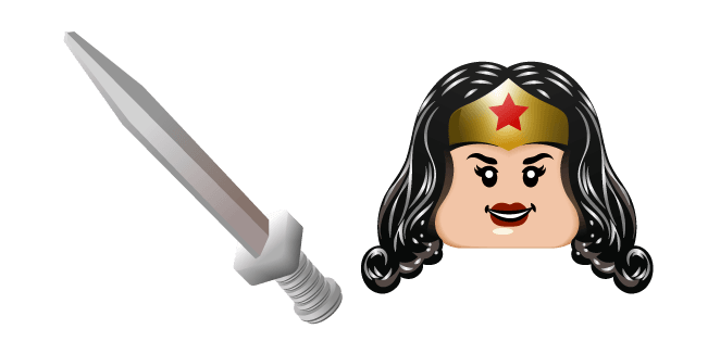 LEGO Wonder Womancustom cursor pack