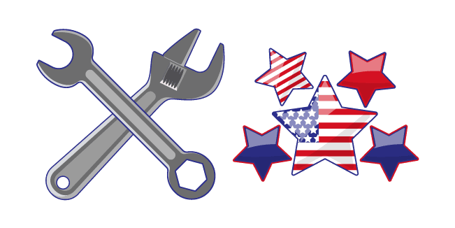 Labor Day Toolscustom cursor pack