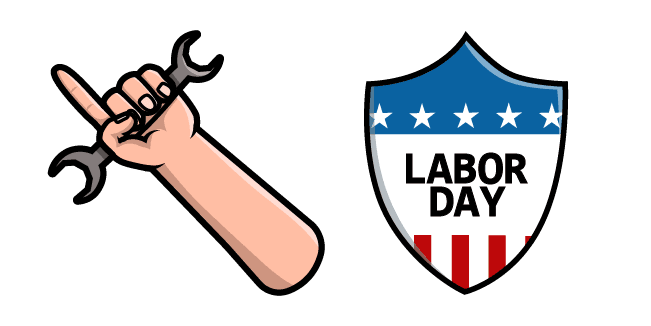 Labor Daycustom cursor pack