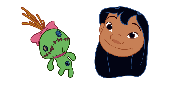 Lilo & Stitch Lilo and Scrump the Dollcustom cursor pack