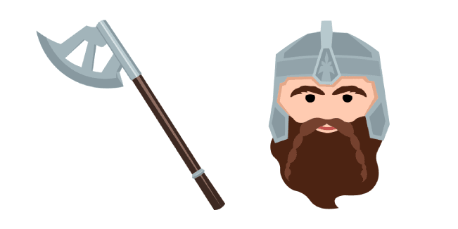 Lord of the Rings Gimlicustom cursor pack