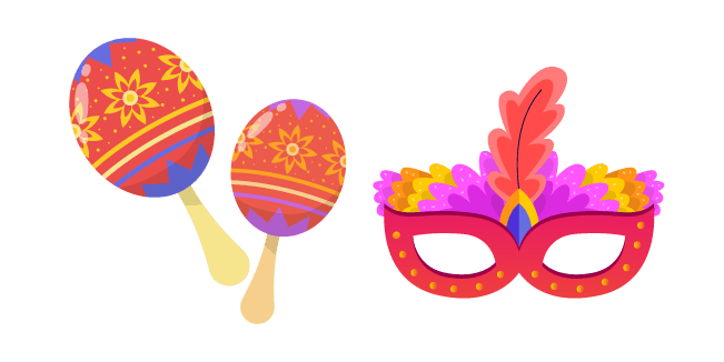 Margi Gras Carnival Maskcustom cursor pack