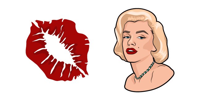 Marilyn Monroecustom cursor pack