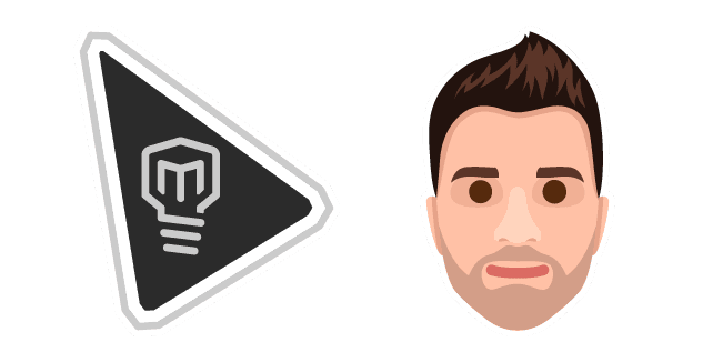 Mark Rober and Logocustom cursor pack