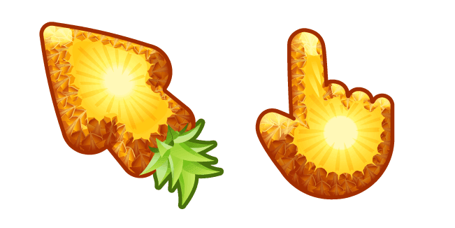 Materials Pineapplecustom cursor pack