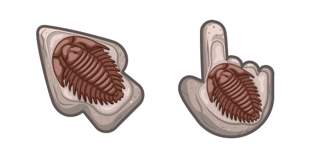 Materials Trilobite Fossilcustom cursor pack