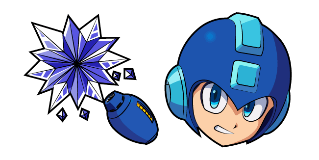 Mega Man and Ice Slashercustom cursor pack