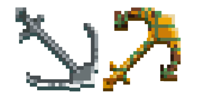 Minecraft Anchor and Encrusted Anchorcustom cursor pack