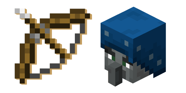 Minecraft Bow and Illusionercustom cursor pack