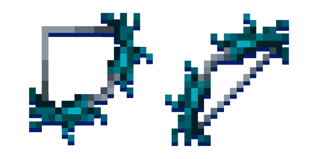 Minecraft Guardian Bowcustom cursor pack