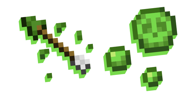 Minecraft Poison and Arrow of Poisoncustom cursor pack