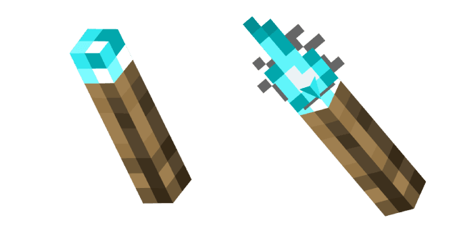 Minecraft Soul Torchcustom cursor pack