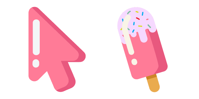 Minimal Glazed Ice Creamcustom cursor pack