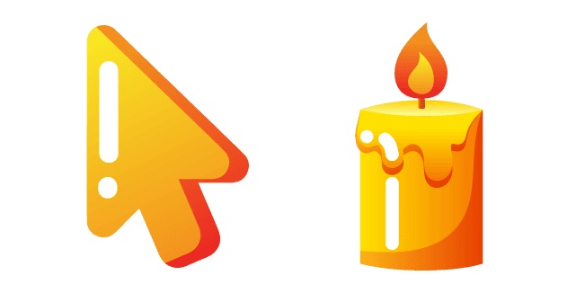 Minimal Gradient Candlecustom cursor pack