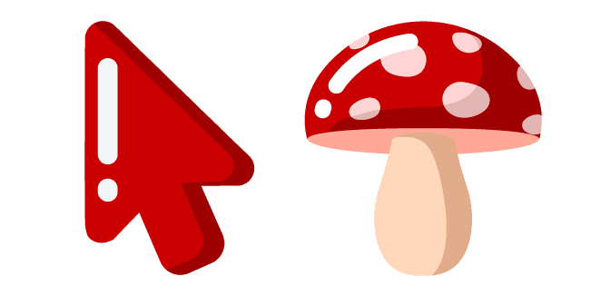 Minimal Mushroomcustom cursor pack