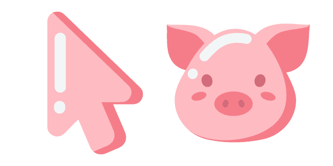 Minimal Pigcustom cursor pack