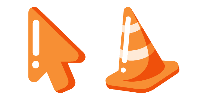 Minimal Traffic Conecustom cursor pack