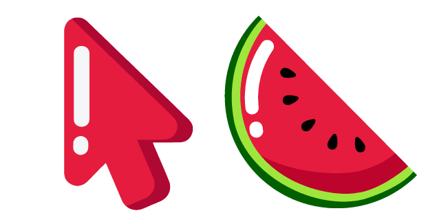 Minimal Watermeloncustom cursor pack