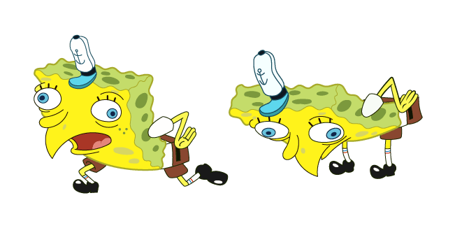 Mocking SpongeBobcustom cursor pack