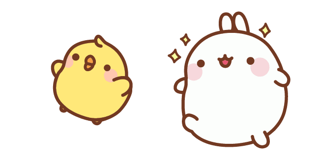 Molang and Piu Piucustom cursor pack