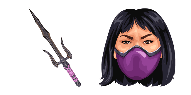 Mortal Kombat Mileena and Saicustom cursor pack