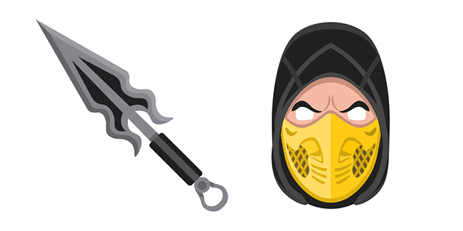 Mortal Kombat Scorpioncustom cursor pack