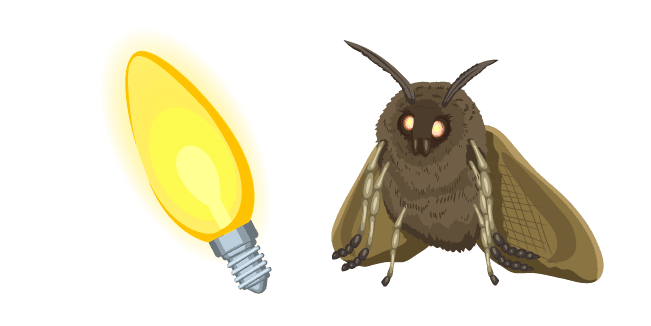 Moth Lamp Memecustom cursor pack