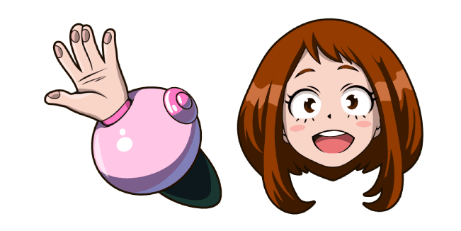 My Hero Academia Ochaco Urarakacustom cursor pack