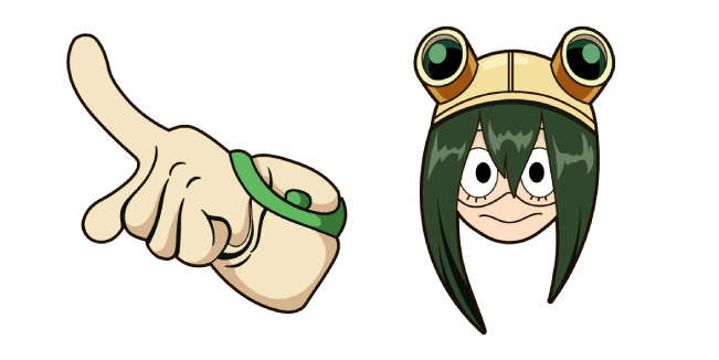 My Hero Academia Tsuyu Asuicustom cursor pack