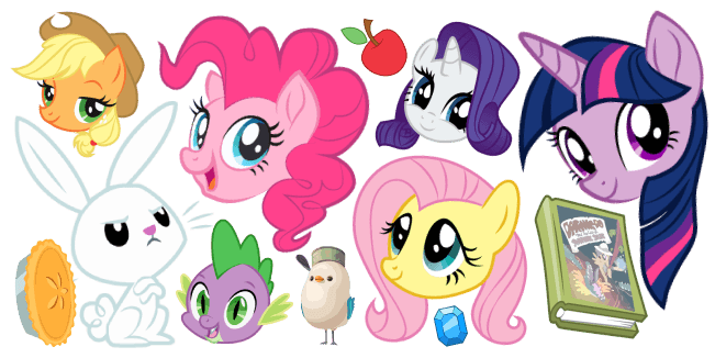 My Little Pony cursor collection