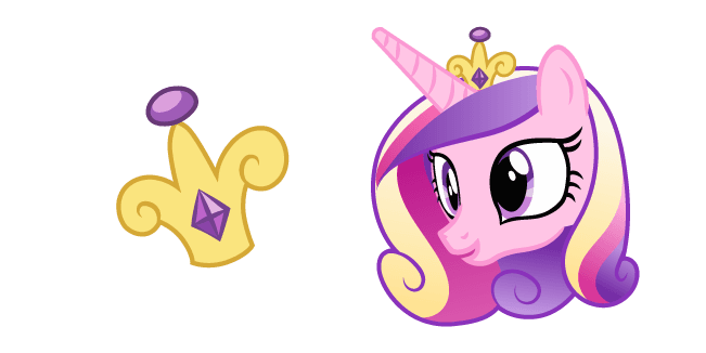 My Little Pony Princess Cadance and Crowncustom cursor pack