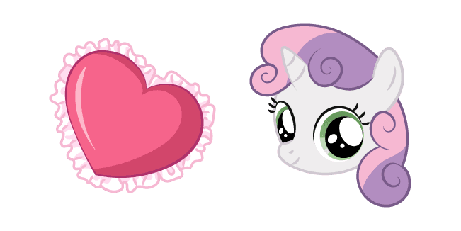 My Little Pony Sweetie Bellecustom cursor pack