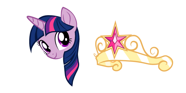 My Little Pony Twilight Sparkle Crowncustom cursor pack