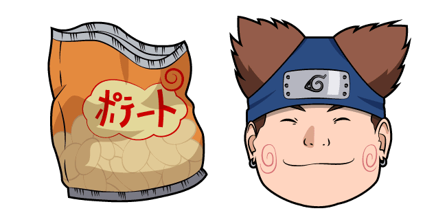 Naruto Choji Akimichi and Snackcustom cursor pack