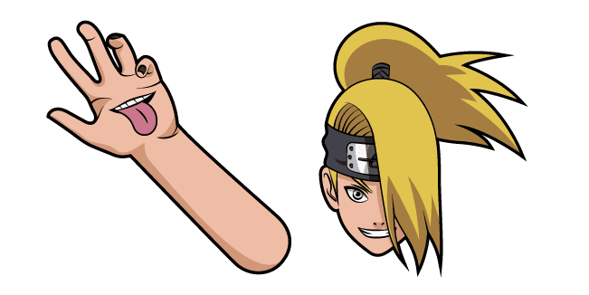 Naruto Deidaracustom cursor pack