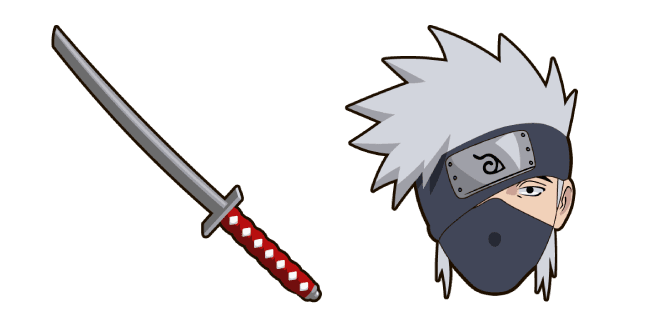 Naruto Kakashi Hatake Katanacustom cursor pack