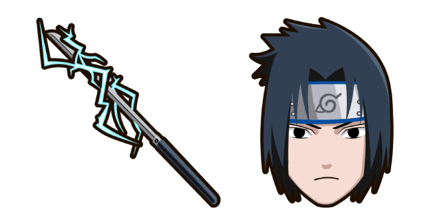 Naruto Sasuke Uchiha Chidori Katanacustom cursor pack